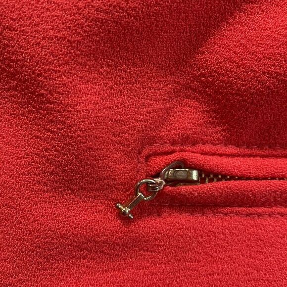 Forever 21 80s Inspired Red/ Navy Blazer XS - Picture 5 of 9